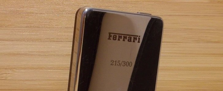 Ferrari-engraved iPod Nano