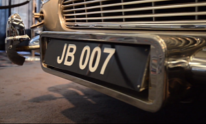 Rare James Bond Aston Martin DB5 Goes Up for Sale