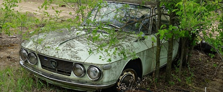 Lancia Fulvia found in Wisconsin junkyard