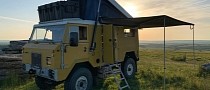 Rare Land Rover 101 Forward Control Camper Conversion Goes Up for Auction