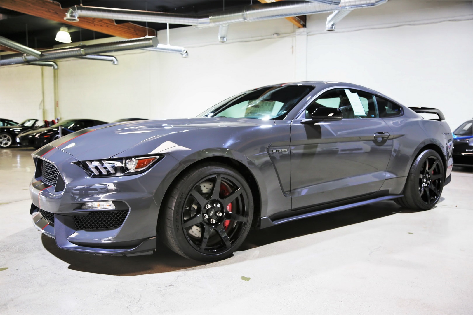 Rare Lead Foot Gray 2018 Shelby Mustang GT350R With Delivery Miles