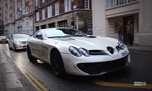 Rare Mercedes-Benz SLR McLaren Edition Attracts Lenses in London