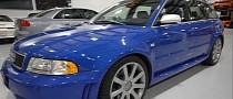 Rare Nogaro Blue Audi RS4 Avant Gets a Well-Deserved Refresh