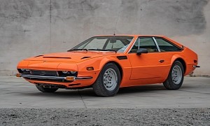 Rare Old Lambo With Odd Story and Multiple Mishaps Falls Short of Buyers' Interest