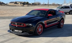 Rare Twin Turbo 2012 Ford Mustang Boss 302 Laguna Seca Edition Is a Fire Breathing Monster