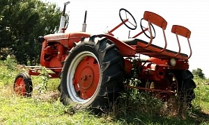 Rare, Weird-Looking Allis Chalmers Model B – Twin-Engine Tractor Brought Back to Life