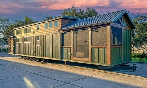 Rarely Are Mobile Habitats Bigger Than a Bewildering Black Prong Tiny House