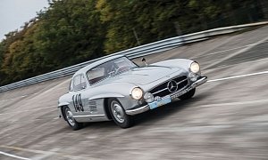 Rarest Mercedes-Benz 300 SL Gullwing Driven by Sir Stirling Moss Is on Auction