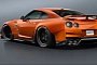 Rauh-Welt Begriff Nissan GT-R Rendering Is a Double Middle Finger