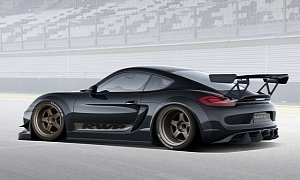 Rauh-Welt Begriff Porsche Cayman GT4 Rendering Made for Nakai-San Looks Mesmerising
