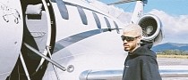 Rauw Alejandro Enjoys His 8 AM Private Flight on Cessna's Citation VII
