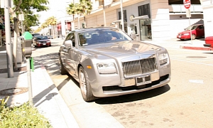 Ray J Flaunting His Rolls Royce Ghost