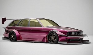 RB25DET-Swapped Time Attack “Long Boy” BMW Wagon Feels so Outrageously Cool