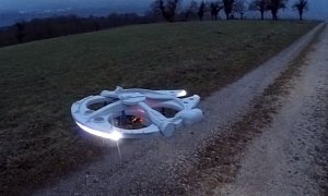 RC Fan Builds Millennium Falcon Drone, Uploads Blueprints for Those Interested