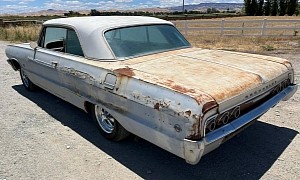 Real 1964 Chevrolet Impala SS Spent Decades in Storage, Engine Surprisingly Shiny