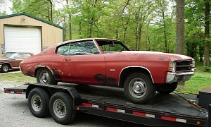 Real 1971 Chevrolet Chevelle SS Was Born With a 454 Under the Hood, Time Took Its Toll
