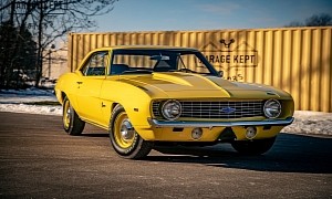 “Real Deal” 1969 Chevrolet COPO Camaro Flaunts Daytona Yellow and “Low” Price Tag