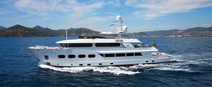 The Baron Trenck is an elegant superyacht that can cruise anywhere