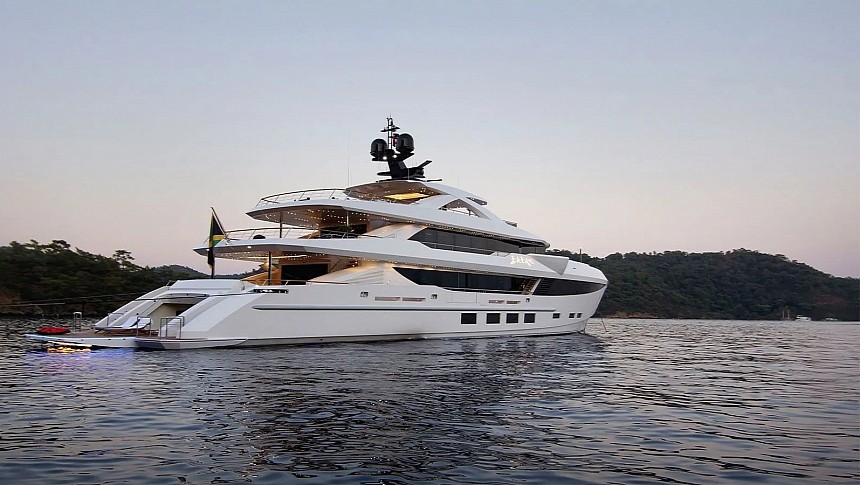 Baba's is one of the most stunning family superyachts and Hargrave's flagship