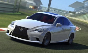 Real Racing 3 Now Features 2014 Lexus IS 350 F Sport