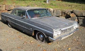 Real SS: 1964 Chevrolet Impala Sitting for Decades, Ready for Full Restoration