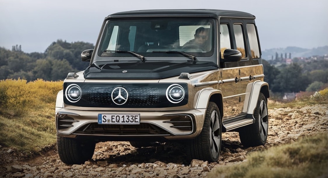 Realistic Mercedes Eqg Render Shows Probable Design Path For Upcoming G Class Ev Autoevolution