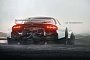 Rear-Engined Mazda RX-7 Packs Twin-Turbo Lamborghini V10 in Outcast Render