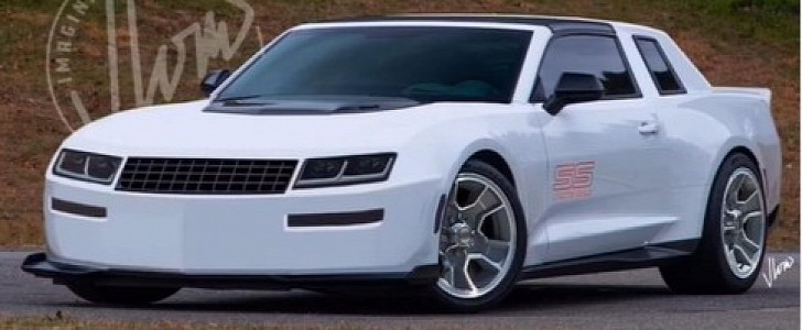 Chevy Camaro IROC-Z Monte Carlo rendering by jlord8