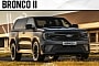 Reborn Ford Bronco II Morphs Ranger MS-RT DNA to Mix and Match With SUV Body Style