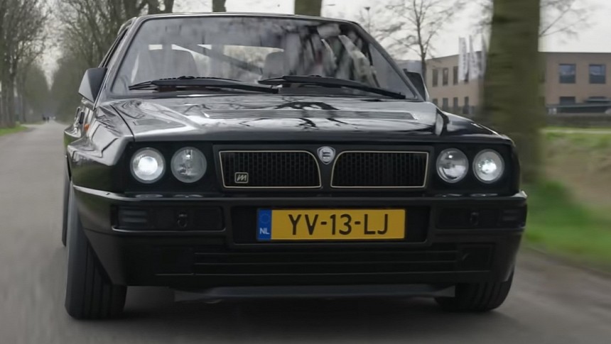 We desperately need this Lancia Delta Integrale restomod by