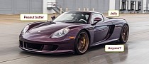 Reborn Porsche Carrera GT Shows "Peanut Butter and Jelly" Looks on P104SC HREs