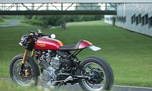 Reborn Yamaha XV750 Virago Is the Classic Cafe Racer of Your Wildest Dreams