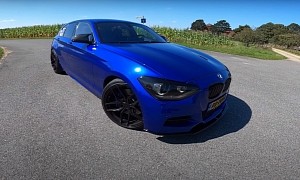 Rebuilt BMW M135i With 500 HP on Tap Gets Reviewed on the Autobahn