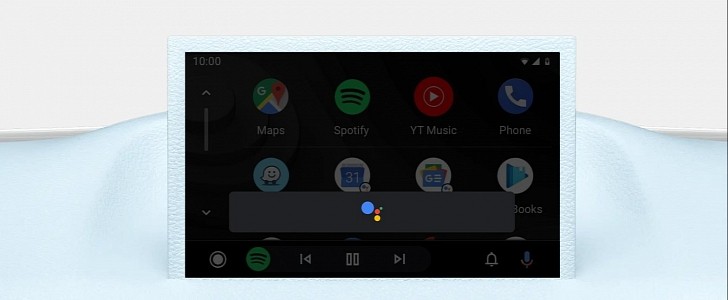 Google Assistant waiting for input on Android Auto