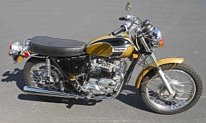 Reconditioned 1971 Triumph Bonneville T120R Is a Classic Remnant of the Meriden Days