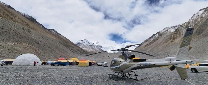 Snow Angels is operating a fleet of H125 helicopters in Tibet