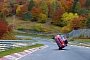 Record Drive on Nurburgring With A MINI On Two Wheels Completed