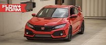Red 2018 Civic Type R Looks Complete on HRE Wheels