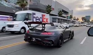Red-Accented Mercedes-AMG GT Black Series’ FPC Howls Don’t Seem to Impress LA