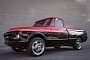 Red and Black 1968 Chevrolet C10 Has the Perfect Retro Vibes