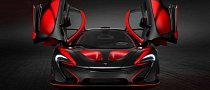 Red and Black is the Standard MSO Uniform for this McLaren P1 Supercar