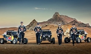 Red Bull and Can-Am Join Forces in Off-Road Racing, Prepare Dream Team for Dakar