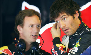 Red Bull Boss Upset with Webber for Shoulder Injury Secret