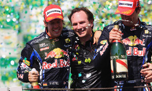 Red Bull Celebrate First F1 Title in History