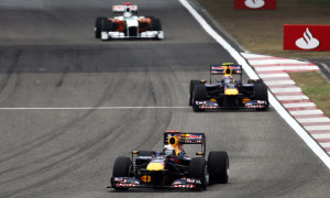 Red Bull Frustrated with Rainy Chinese GP