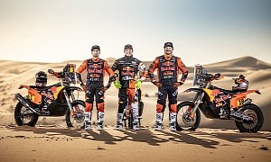 Red Bull KTM Readies Full Dakar 2022 Lineup of Machines and Riders