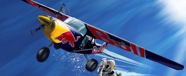 The Red Bull Plane Swap was a record-setting attempt that ended in a crash