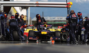 Red Bull Pit Stops to Happen in Less than 2 Seconds