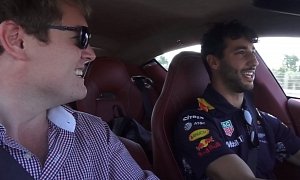 Red Bull Racing F1 Driver Daniel Ricciardo Orders an Aston Martin Valkyrie