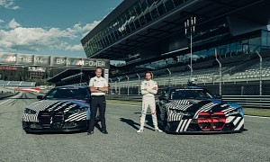 Red Bull Ring Taken Over by Latest BMW M4 and M4 GT3 With Bespoke Camouflage